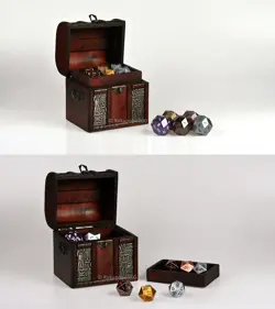 Wood Deck Box Chest for MTG Magic EDH Commander Yugioh Pokemon TCG FAB Dice DnD - Image 4