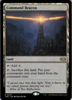 MTG Command Beacon (352) | NM | Commander: Tarkir: Dragonstorm {TDC} - Image 1