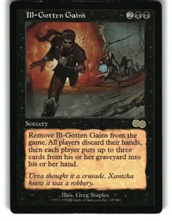 Magic The Gathering - Urza's Saga Ill-Gotten Gains 138 Rare 1998 - Image 1