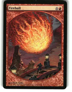 Magic the Gathering - Magic Player Rewards Fireball 2010 3 Promo - Image 1