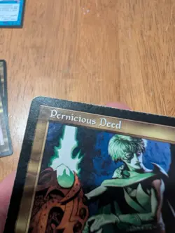 Pernicious Deed Magic The Gathering 2001 Enchantment Black Green HP 114/143 - Image 3