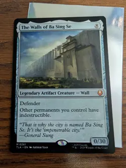 Magic the Gathering - The Walls of Ba Sing Se - TLA - Near Mint - Image 1