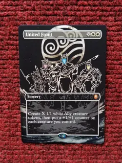 United Front Showcase MTG Avatar: The Last Airbender Hand Painted Altered Art v - Image 2
