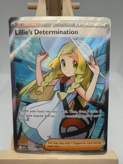 Lillie's Determination 169/132 Mega Evolution Ultra Rare - Pokemon ME01 MEG - Image 1