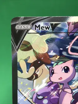 Mew V (Alternate Full Alt Art) 251/264 Fusion Strike Holo English Pokemon TCG - Image 2