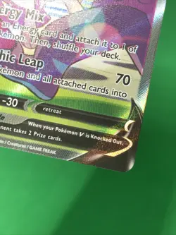 Mew V (Alternate Full Alt Art) 251/264 Fusion Strike Holo English Pokemon TCG - Image 5