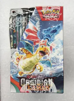 Pokemon TCG Scarlet & Violet - Obsidian Flames Booster Box - 36 Packs 820650863745 - Image 5