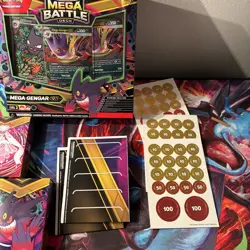 2025 Pokemon Mega Battle Deck Mega Gengar TCG- HAUNTER illustration Rare Promo - Image 5