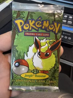 Jungle Booster Pack - Flareon Art - Sealed Pokemon - Heavy 21g+ - Image 3