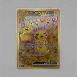 Pokemon Pikachu EX Full Art Holo Hyper Rare 247/191 200 HP English - Image 1