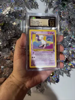 Mew Black Star Promo 8 Pokemon 2000 CGC 10 Pristine - Image 1