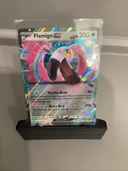 Flamingo ex 160/191 Holo Double Rare Pokemon TCG Surging Sparks NM - Image 1