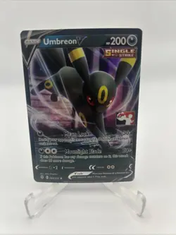 094/203 Umbreon V Prize Pack Series Stamped Play Pokemon TCG Evolving Skies - Image 1