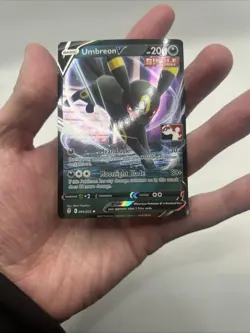 094/203 Umbreon V Prize Pack Series Stamped Play Pokemon TCG Evolving Skies - Image 5
