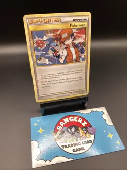 Fisherman 92/123 Pokemon English HeartGold & SoulSilver 2010 - Image 3