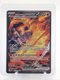 TEAM ROCKET'S MOLTRES EX 2025 POKEMON SPECIAL ILLUSTRATION RARE 229 Q3137 - Image 1