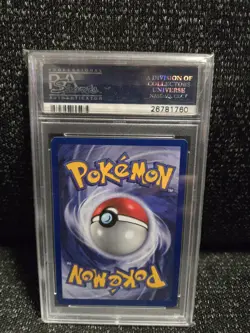 DEFECTIVE PSA 9 Wartortle Base set 2 63130 W Stamp 2000 pokemon Top Deck G3D - Image 2
