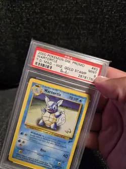 DEFECTIVE PSA 9 Wartortle Base set 2 63130 W Stamp 2000 pokemon Top Deck G3D - Image 5