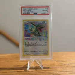 Pokemon 2020 Rayquaza 138/185 Vivid Voltage Amazing Rare Holo PSA 10 - Image 1