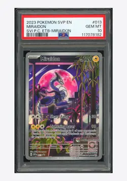 Pokemon PSA 10 Miraidon Promo 2023 #013 SVP English - Image 1