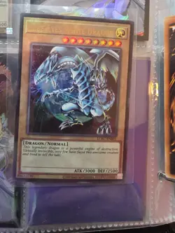 Yugioh Lot Of 4 Blue Eyes White Dragons LCKC en001 Unlimited - Image 4