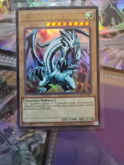 Yugioh Lot Of 4 Blue Eyes White Dragons LCKC en001 Unlimited - Image 5