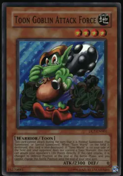 Yu-Gi-Oh! - Toon Goblin Attack Force 2005 DL7-EN001 Super Rare Unlimited - Image 1