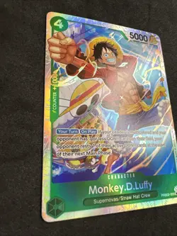 Monkey D. Luffy PRB02-005 SR Foil | The Best Vol. 2 | One Piece TCG English NM - Image 2