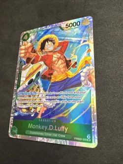 Monkey D. Luffy PRB02-005 SR Foil | The Best Vol. 2 | One Piece TCG English NM - Image 3
