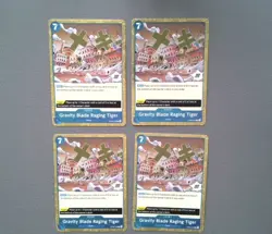 Gravity Blade Raging Tiger Foil Op06-058 One Piece TCG Wings of the Captain - Image 1