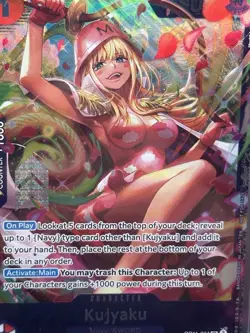 2025 One Piece Kujyaku SR Treasure Cup August ‘25 Top 64 English BGS 10 - Image 2
