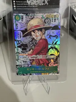ONE PIECE Monkey D Luffy SEC Manga Alt Art OP13 Carrying on His Will Japanese - Image 2