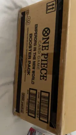 One Piece TCG OP-09 Emperors in the New World Booster Box case fresh x 2 - Image 2