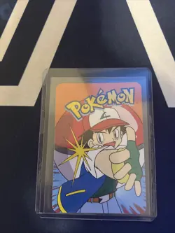 Ninetales #038 Vintage 2000 Pokemon Vending Prism Holo Sticker Card - Image 2