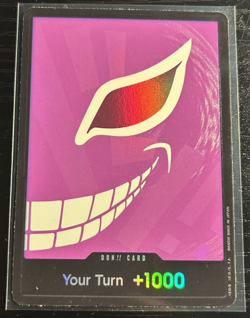DON!! Card (Donquixote Doflamingo) Premium Booster -The Best- Foil - Image 1