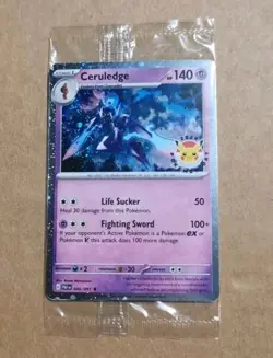 Pokemon Card Custom Bundle 3pcs (Hop's Snorlax, Pkmn Go Pikachu, Ceruledge) - Image 2