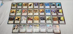 Warlord: Saga Of The Storm CCG Full Art Character Card Lot Of 36 - Image 1