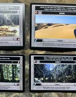 Star Wars CCG 1st Edition Location Light Side Card Lot - Image 3
