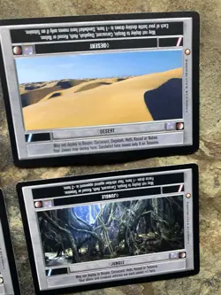 Star Wars CCG 1st Edition Location Light Side Card Lot - Image 4