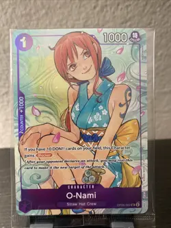 O-Nami (Illustration Box Vol.1) OP05-062 One Piece Promotion Cards Foil - Image 1