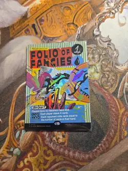 Folio Of Fancies Foil MTG Secret Lair - Pack Fresh - - Image 1