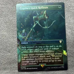 MTG Legolas's Quick Reflexes (Borderless) - LTC #493 Foil NM Magic the Gathering - Image 2