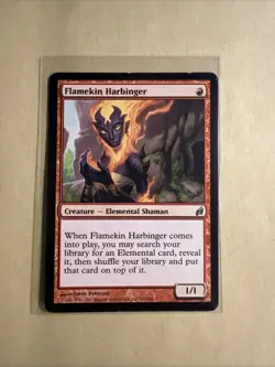 MTG Flamekin Harbinger LRW 167 U LP Regular - Image 2