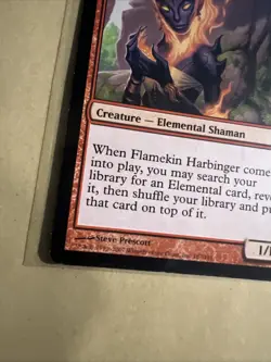 MTG Flamekin Harbinger LRW 167 U LP Regular - Image 3