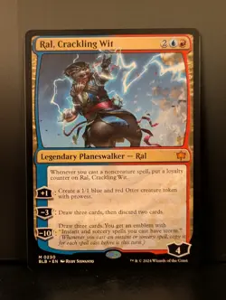 Bloomburrow RAL, CRACKLING WIT (Lightly Played, Excellent Condition, Near Mint) - Image 1