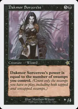 Dakmor Sorceress Starter 1999 NM MTG - Image 1