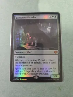 CEMETERY PROWLER - FOIL Innistrad: Crimson Vow - NM - MTG - Image 1