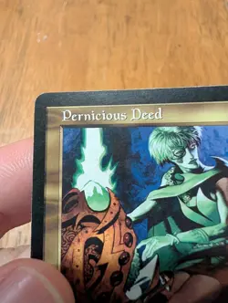 Pernicious Deed Magic The Gathering 2001 Enchantment Black Green 2/4 114/143 - Image 1
