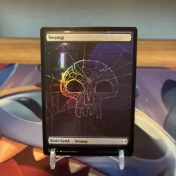 Magic the Gathering - Swamp 0191 - Marvel's Spider-Man - Foil NM - Image 1