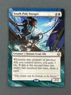 South Pole Voyager MTG Avatar: The Last Airbender Hand Painted Full Altered Art - Image 1